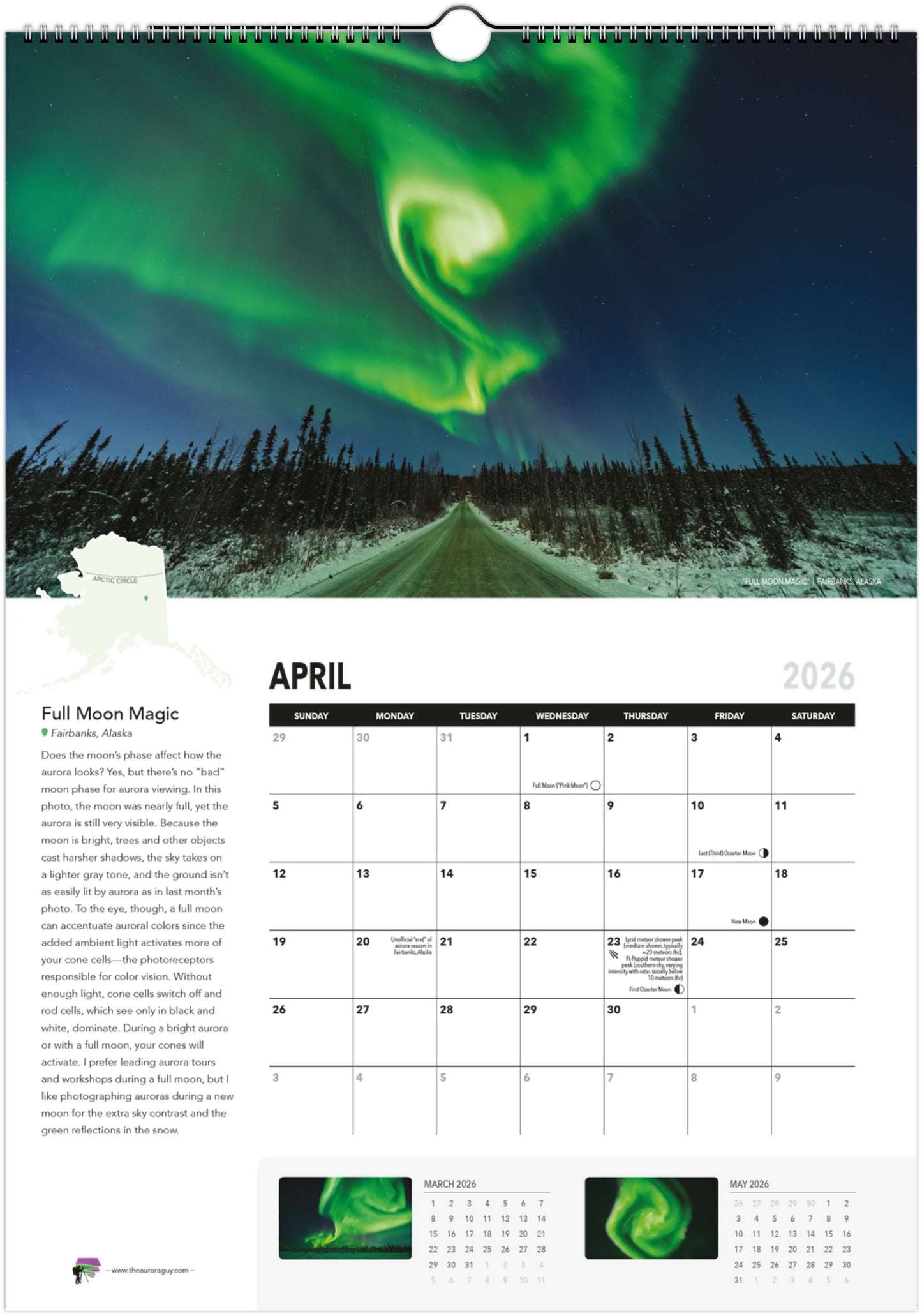 Awesome Auroras - 2026 Calendar (International Version)