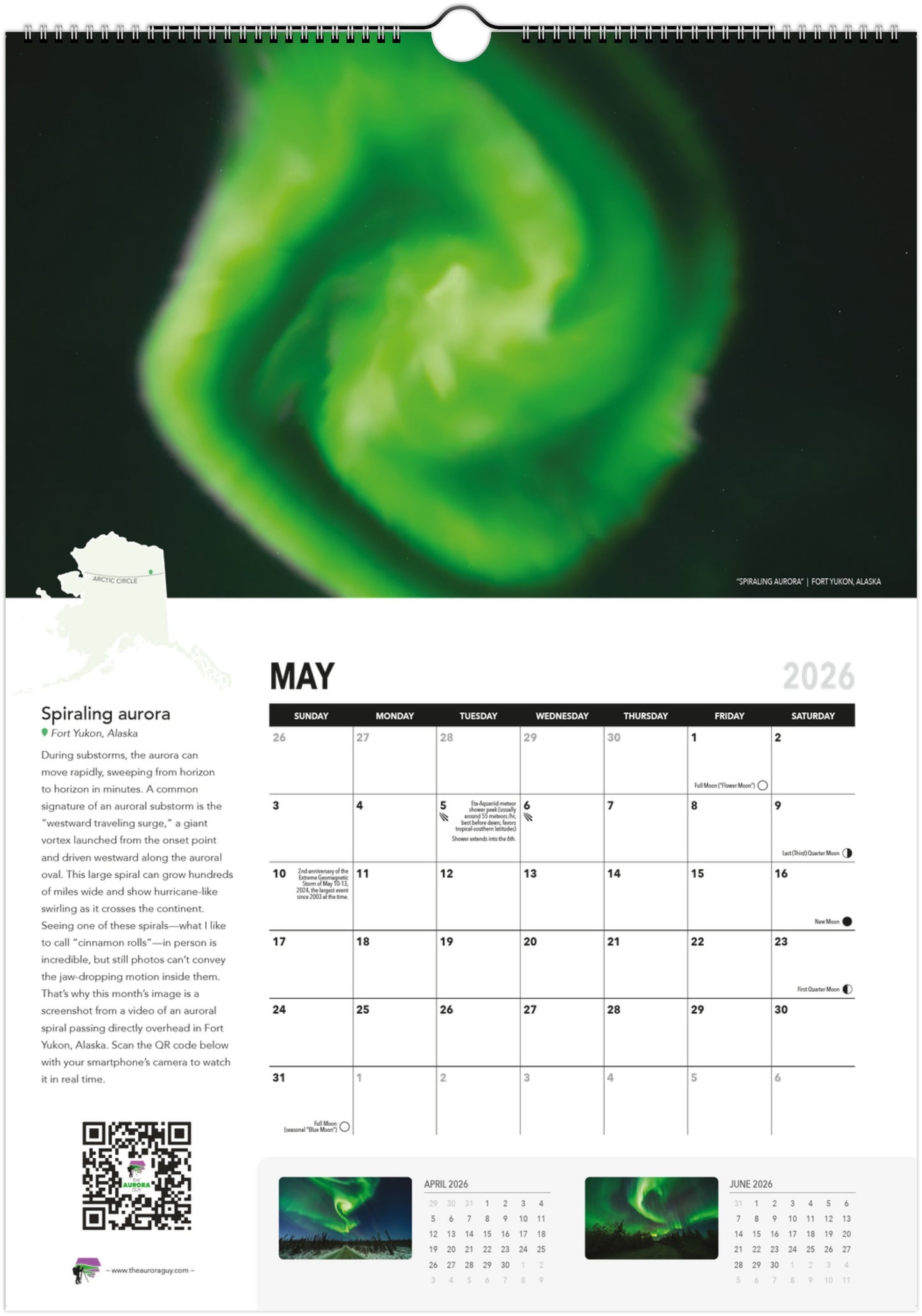 Awesome Auroras - 2026 Calendar (International Version)
