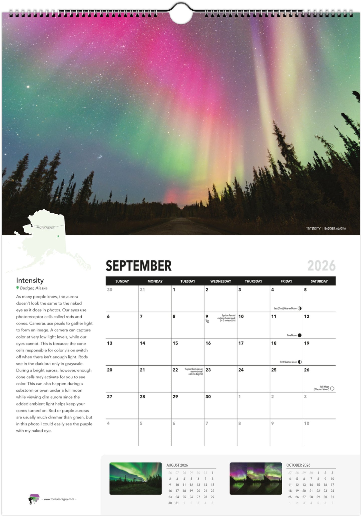 Awesome Auroras - 2026 Calendar (International Version)