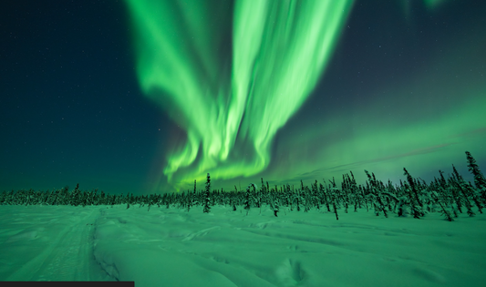 Vincent Ledvina shooting a timelapse of the aurora