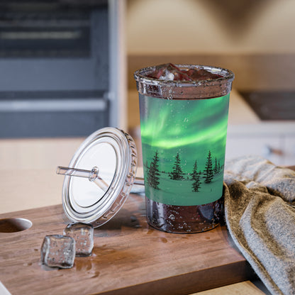 Aurora Borealis Suave Acrylic Cup