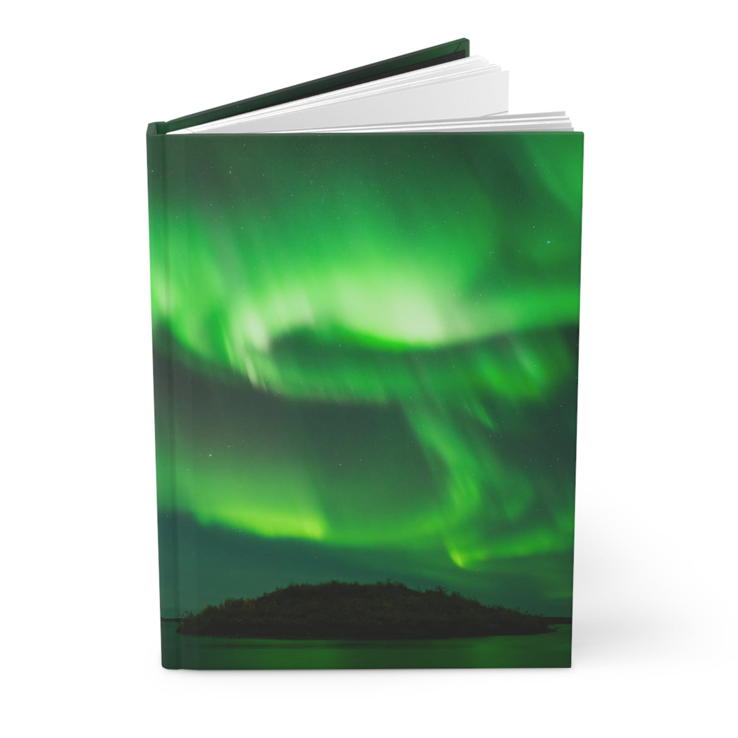 Aurora Borealis Hardcover Journal