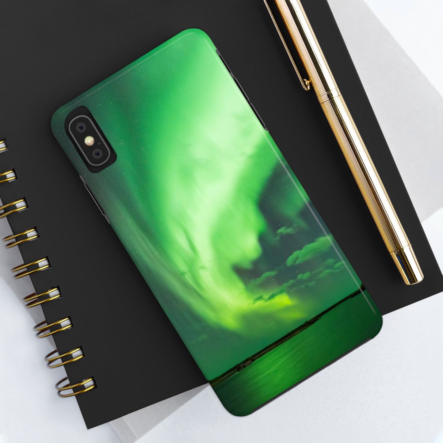 Aurora Borealis Tough Phone Case