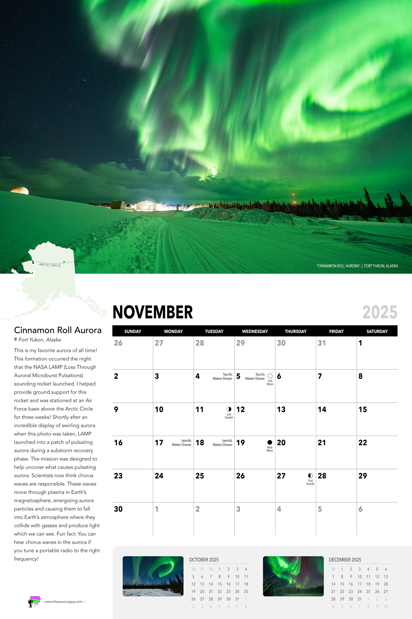 Awesome Auroras - 2025 Calendar